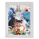 
Nezha: The Devil Child's Sea Diamond Sticker Children's Handmade Diy Material Pack Diamond Paste Ao Bing 7371 Wooden Frame + Tools + Color Box