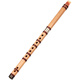 Qinyin Grund- und Mittelschüler Recorder ohne Film 6 Löcher FG Melodie Chinese Shundi Sechs Löcher Kinderleistung Anfänger Ethnisches Musikinstrument Chinesisch Shundi G Ganz (Plastikmund)