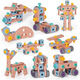 Jiaye Toolbox Children's Toys 3 to 6 years old screw screw knife assembly boy repair disassembly and assemble baby girl electric drill DIY set 158PCS [pink] with tool box