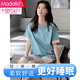 莫代尔纯棉睡衣女士夏季薄款短袖长裤家居服休闲宽松2025年新款套装 虾粉 YD7371 M (160)