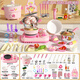 Yimi Mini Kitchen Real Cooking Set Cooking Full Girls of Girls 8-14 ANS TOYS ET GILLS Cadeaux d'anniversaire pour enfants
