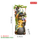 Waterscape und bodengesteuertes Rockerie-Ornamente Wohnzimmer und Büro Fortune Feng Shui Treasure Pot Circulation Waterscape Housewarming Eröffnungsgeschenk 9926 Kleine Größe 106 cm