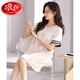 Langsha 2025 Nightgown Women's Summer's Summer Pajams Платье для женского летнего эмуляции Silk Silk Summ