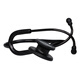 CARENT Medical Stethoscope Adult Single-Tube Y-Type Stethoscope/718 All Black U8