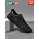 Katile Crocodile Summer Shoes Herren atmungsaktive neue weiche alleinige Lederschuhe modische schwarze Herren-Leinwandschuhe Casual Board Schuhe Schwarzes voll atmungsaktives Eis Draht-6624dk 40 Standard Sportschuhe Größe