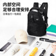 361 Sac à dos de voyage pliable pour hommes Sac à dos ultra-léger en plein air pour les femmes sac de randonnée de grande capacité sac à peau ultra-mince Black 25L [Ultra-Light Foldable]