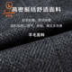 Golden Fox Wool Down Coat Men's 2024 Winter Medium-length Thickened Inner Liner Middle-aged Men's Double-sided Woolen Jacket Gray M 170