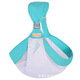 Orange horizontale Umarmung Babygurt Turban Neugeborene Babygurt einfache Umarmung Kidt Bag überreden Babygurt Tianerhu Blaues Netzstil
