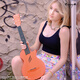 enya big tree music house/EnyaNovau ukulele 23-inch electric box small guitar beginners new style festival 23-inch orange original sound style 23-inch