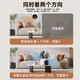 
Mingsheng Home Surveillance Camera Dual Camera Dual Screen Monitor with Night Vision Panoramic 360 Degree No Dead Near Intercom Indoor and Outdoor Globe Monitor AI Humanoid Tracking 15