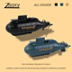 Corto Yun Xianniu Pequeño control remoto Submarino Nuclear Submarino Carga de tovercraft Toy Boat Boat Boot Mini Tank de pescado impermeable Submarino Amarillo 40Hz Batería de pesas Estándar Estatorno