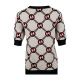 
Gucci (GUCCI) sweater Women's double-sided wool five-quarter sleeve pullover sweater for women (spring and autumn women's sweater) GU678310XKB7TBCW (9194) S