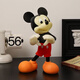 Leixin Damichi Tendy Toys Mickey Decorations Cabinet Wine TV Cabinet Entrance Cartoon Decoration Office Doll Toys Toys Breaker Mickey-Green + Orange