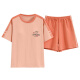 Modal 2025 Neue Pyjamas für Frauen im Sommer Pure Cotton Pullover Shorts für tragbare Heimbekleidungsanzug Z9857 M [empfohlen, 80-100jin zu tragen [Jin entspricht 0,5 kg]]]