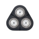 Nuevo AV Adecuado para Philips Shaving S1000 Knife Head Plate S1010S1020S1050S1060S1103 Accesorios SH30 3 paquetes (incluyendo 3 cuchillas + 3 cuchillas de cuchillo)