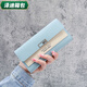 Yunluo New Wallet's Long Long Style Coreano Corea de moda Bolso de embrague de alumnos de moda y fresco Color contrastante de la billetera triple de triple rosa claro