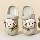 Ziweiqi Sommer Neues Kinderloch Schuhe Baby Sandalen Nicht-rutschfeste Innenkhaki-No-Zubehör 20-21 Größe/innere Länge 13,5 cm für 1-2 Jahre alt geeignet
