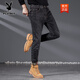 Playboy (Playboy) Été mince 2025 Nouveau pantalon long de gris mince de style coréen mince de style coréen.