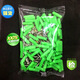 He Jiagong green plastic expansion tube expansion rubber plug 8mm self-tapping screw expansion plug expansion plug rubber granule M8 expansion screw 1 package 50 screws + 50 rubber plugs