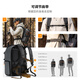 Zhuoer 25L Capacity Camera Bag Shoulder Large Capacity Mirrorless Backpack Waterproof Professional Back Protection System Outdoor Mountaineering Men’s and Women’s SLR Camera Bag Classic Gray Post Order Ceremony丨October Spree Shopping New Flagship