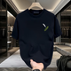 
A 21 FUNB men's short-sleeved T-shirt summer trendy brand loose casual printed half-sleeved clothes men's heavy pure cotton white [small picture on the front left side K1098 two-piece small feather S recommended 90-100Jin [Jin equals 0.5 kg]