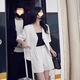
Rongxitu (RONGXITU) 2694 people collect purple suits for women 2025 summer new small person high-end high-end Douyin purple L [Suggestions 115-130]