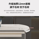 
Ziwu Dining Table Household Thickened Rock Table and Chair Combination Square and Round Dual-Use Dining Table 690#1.2m Table + Solid Wood Chair *4