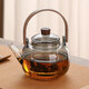 Yike Tea (Yihutea) Dampftätiger Teekannen Tee -Kocherglas Teekanne Elektrikkeramik Heizheizungskessel Haushalt Zaun Kung Fu Tee Set [hohe Leistung] Elektrische Keramik Hebezeuge + Strahlhebel 1000ml
