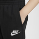 Nike (Nike) Boys and Girls Club Baby Baby Baby Summer Cotton Sports Pantalones Baby HM9273 010 Negro One Size 2T