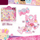 Juego de juguetes de maquillaje para niños de asunto