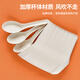 Youao disposable spoons, 50 pieces, thickened soup spoons, plastic table spoons, dessert takeaway packaging forks and spoons