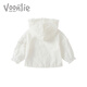 
Fanli Girls' Sun Visor Jacket Summer Thin Children's Clothes 2025 New Baby Girl Breathable Exterior Air Conditioning Shirt