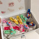 [Dopamine Hair Accessories] Colorful Dopamine SpongeBob Hair Pin Side Clip Pai Star Clip Headdress SpongeBob Duckbill Clip