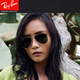 雷朋（RayBen）RayBan雷朋墨镜太阳镜飞行员男女眼镜偏光可配度数蛤蟆镜0RB3025 偏光 9196S2金色框蓝色镜片62