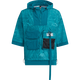 Adidas Siscutirshirt para hombres 2024 2024 Spring y otoño Autum a prueba de viento Sportswear Breatable Casual Chaqueta media Pulter de cremallera HE9 HE9928 Duck Green M