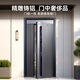 Asia Pacific Tianneng Jingcheng Cast Aluminum Armor Smart Door AI triple camera anti-theft entry door household mother-child entry door M8pro M8pro external wide single door (1050*2250)