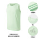 Peak Sports Vest Herren Sommer Neue schnelle, atmungsaktive Fitnesshülsen und Top-Wund-Training-Anzug Basketball-Shirt-Shorts [Speed-Drogen-Weste 2017] White and Green XL (180)