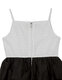 Calvin Klein Girls' Traditional Party Dress, Slim and Flare Silhouette, Black/Ballet Shoes Black/Ballet Shoes 5