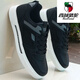 Zapatos de hombres de la marca de camello occidental (Vancamel) para la primavera y el verano 2025 Nuevos zapatos blancos de cuero para hombres versátiles versátiles zapatos casuales 9910 modelo insignia blanca y negra 41