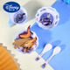 Disney Ultraman Tiga Children's Tableware Anti-Fall-Fall und Anti-Scenaling Food Grade Special Bowl für das Essen für Jungen-Home-Spülmaschine sieben Teile [Drei-Frame-Teller + zweifarbige Schüssel + Spitzenschale +