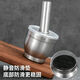 Japanese brand 316 stainless steel solid garlic masher household grinder manual garlic masher garlic mortar spicy grade 316 stainless steel-drum type