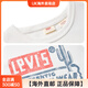 李维斯（Levi's）【日本直邮】Levi's夏季女士美式针织休闲印花短袖T恤A9276春夏休 粉色 XS