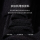 ROEYSHOUSE罗衣时尚通勤黑色褶皱直筒裤2025夏季新款知性职业高腰长裤11976 黑色 XL