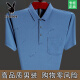 La nueva camiseta de manga corta de Summer de Playboy para el polo de seda de hielo de solapa de mediana edad y anciana masculina. Camiseta Real Pocket Daddy's Camis 719 Haqing XL 175/ Sugirió 130-150jin [Jin equivale a 0.5 kg]