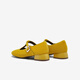 Meilleur 2025 Automne New Mary Jane Chaussures Simple and Fashionable Commuter Light Mouth Chaussures pour femmes BN687CA5 Jaune 35