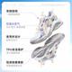 ANTA children's sandals, girls' shoes, big children's 2026 summer new overbearing frame shoes, sports shoes, toe-toe beach shoes, girls white/poplar purple-6 40