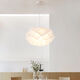 Restaurant des lustres simples modernes créatoires de la chambre de création lumières d'allée Style Crème Master Chambre Girl pour enfants Lampes de chambre 9272 Chandeliers 35 cm