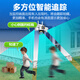 帝防（DIFANG）高清监控摄像头360度无死角户外安防监控器云台全景全彩带夜视 【WiFi版变焦】四摄三画面+人形追踪+停电续航 128G存储卡