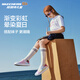 Skechers детская обувь одна нога для ударов обуви для девочек Сандалии Лето Большие детские пляжные туфли детские тапочки 308004L