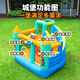 Doctor's Dog Household Inflatable Castle Children's Trampoline Indoor and Outdoor Slide Rock Climbing Ball Pool Air Cushion Bed Toys